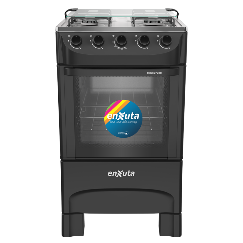 Cocina a gas ENXUTA CENX27200NG NEGR