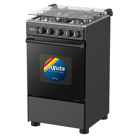 Cocina MULTIGAS ENXUTA NEGRA CENX9504N