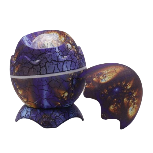 Lampara VELADORA HUEVO DE DINOSAURIO con BT