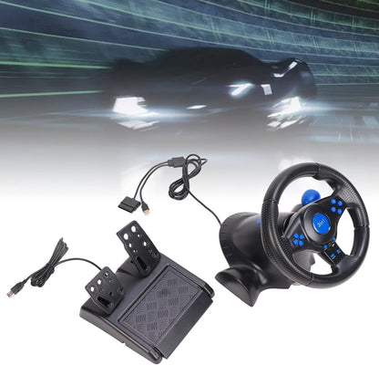 Volante y pedalera para ps4 y pc GT-V7