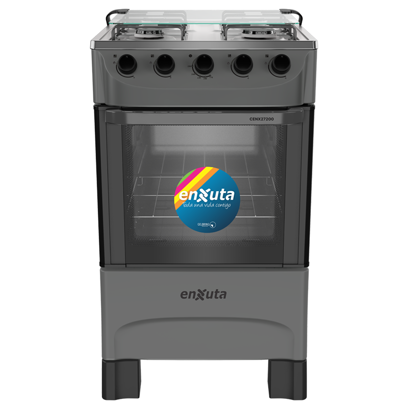 Cocina a gas ENXUTA CENX27200T TITANIUM