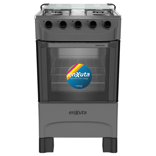 Cocina a gas ENXUTA CENX27200T TITANIUM