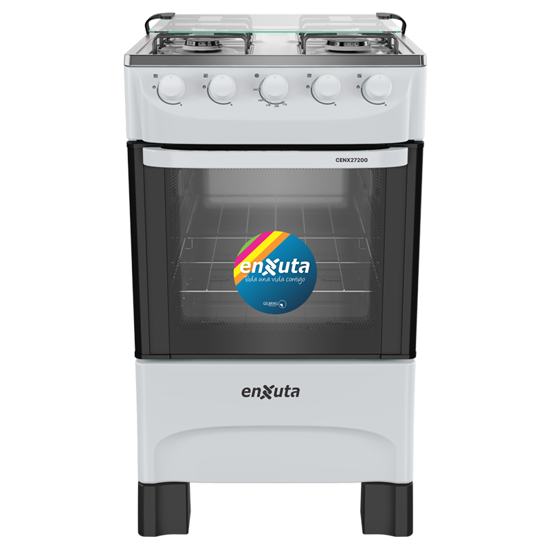 Cocina a gas ENXUTA CENX27200W BLANCA