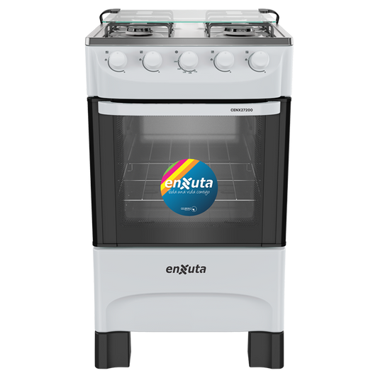 Cocina a gas ENXUTA CENX27200W BLANCA