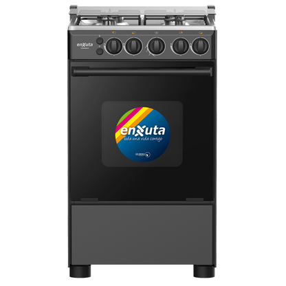 Cocina MULTIGAS ENXUTA NEGRA CENX9504N