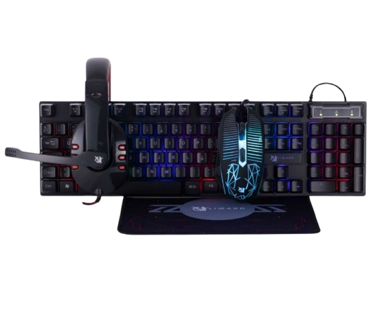 Combo Gamer 4 en 1