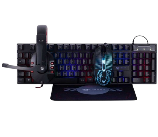 Combo Gamer 4 en 1