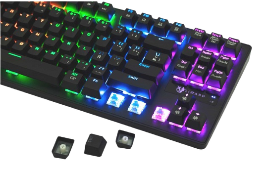Teclado Gamer Mecánico X-Lizzard