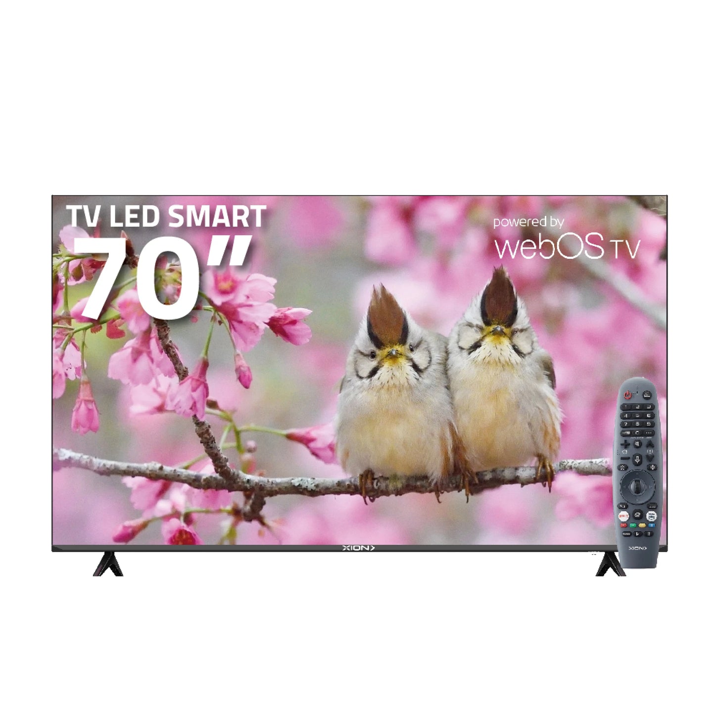 Smart tv 70 Xion con Sistema WEBos